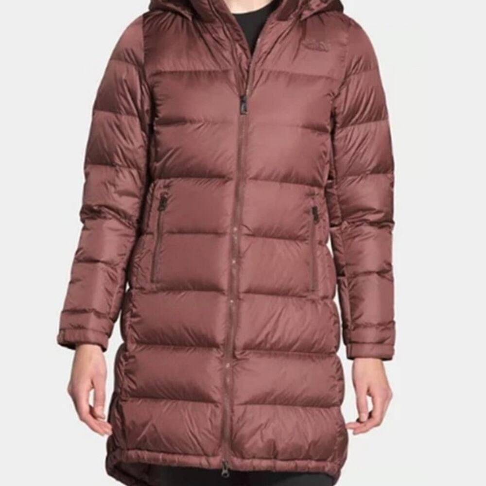 The North Face Wms Metropolis Parka III down coat Marron size 1x BNWT MSRP $299